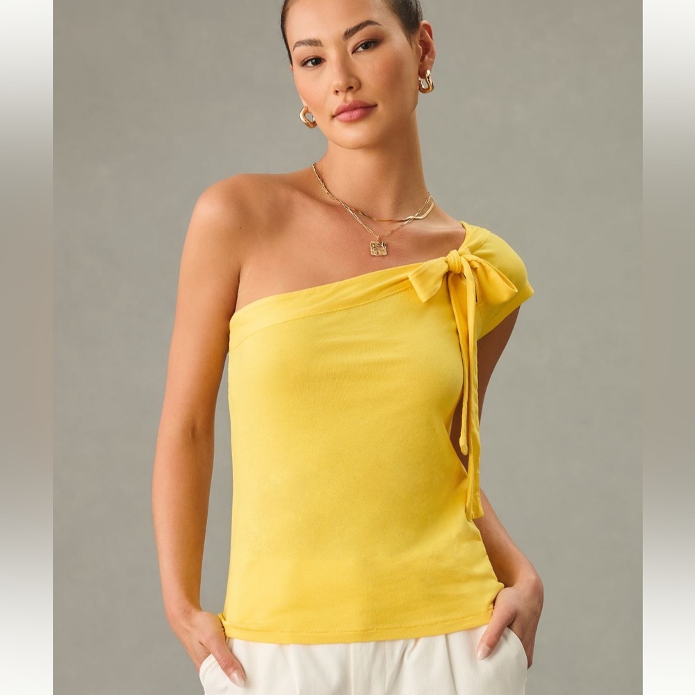 Maeve {Anthropologie} One-Shoulder Top